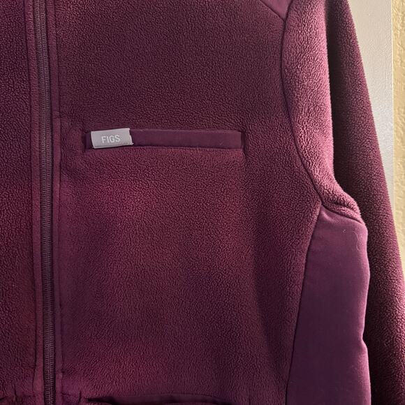 Figs Women's Deep Purple Utility Jacket - Picture 5 of 8